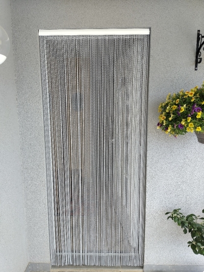 Rideau Garbi cristal blanc