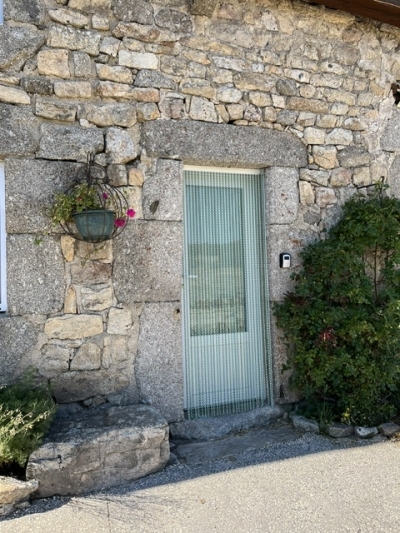 Rideau Chainette Soria argent et vert